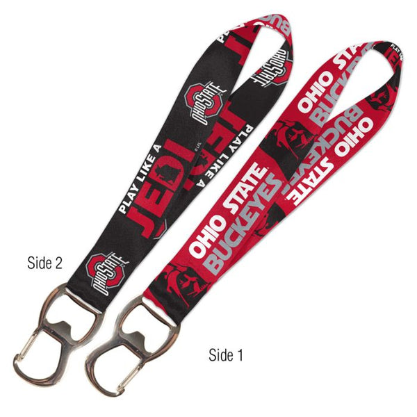 Wholesale-Ohio State Buckeyes / Star Wars Darth Vader &amp; Yoda Keystrap Bottle Opener