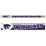 Kansas State Wildcats Pencil 6-pack