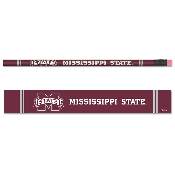 Mississippi State Bulldogs Pencil 6-pack