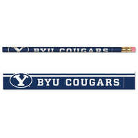 Wholesale-Brigham Young Cougars Pencil 6-pack