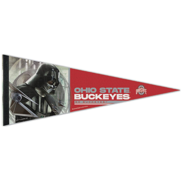 Ohio State Buckeyes / Star Wars VADER Premium Pennant 12" x 30"
