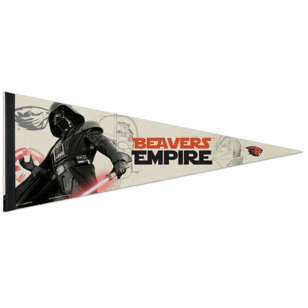 Wholesale-Oregon State Beavers / Star Wars Darth Vader Premium Pennant 12" x 30"