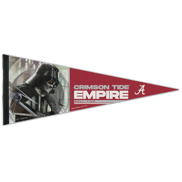 Alabama Crimson Tide / Star Wars VADER Premium Pennant 12" x 30"