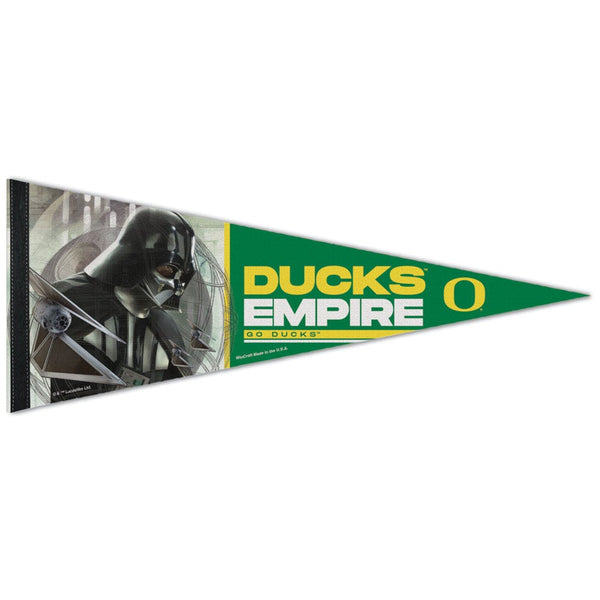 Oregon Ducks / Star Wars VADER Premium Pennant 12" x 30"