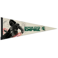 Wholesale-Michigan State Spartans / Star Wars Darth Vader Premium Pennant 12" x 30"