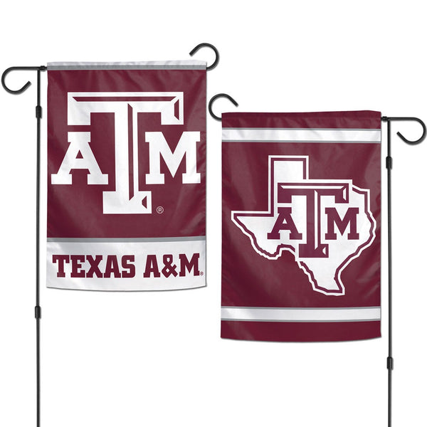Texas A&M Aggies Garden Flags 2 sided 12.5" x 18"