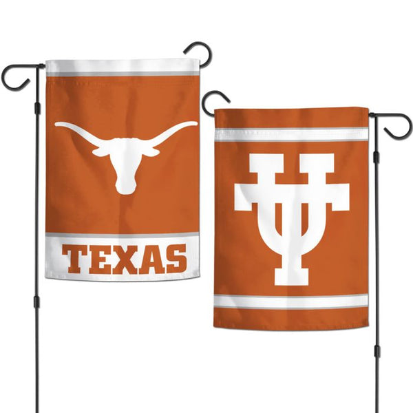 Wholesale-Texas Longhorns Garden Flags 2 sided 12.5" x 18"