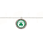 Boston Celtics Bracelet w/Charm Jewelry Carded