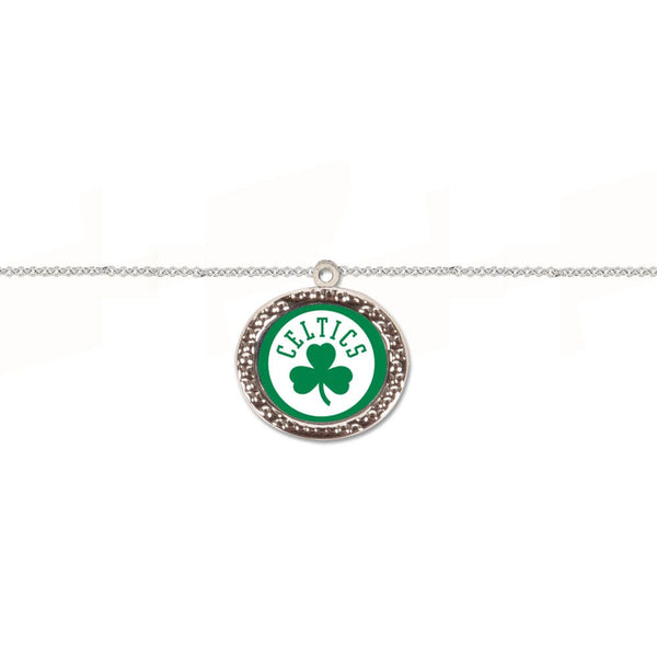 Boston Celtics Bracelet w/Charm Jewelry Carded