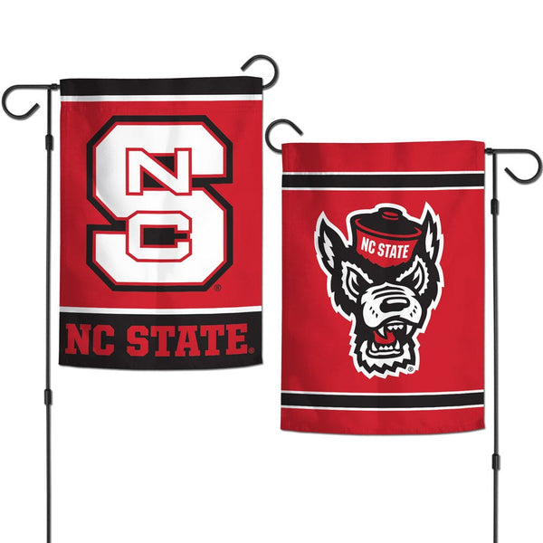 NC State Wolfpack Garden Flags 2 sided 12.5" x 18"