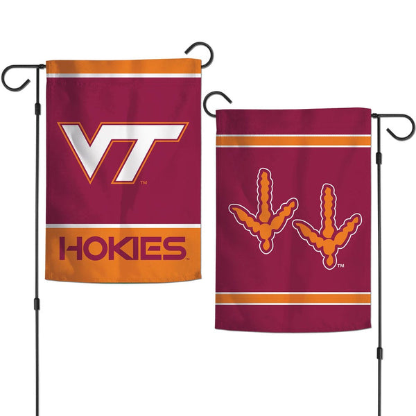 Virginia Tech Hokies Garden Flags 2 sided 12.5" x 18"