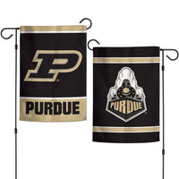 Wholesale-Purdue Boilermakers Garden Flags 2 sided 12.5" x 18"