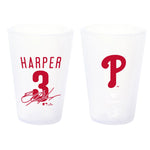 Philadelphia Phillies 1.5oz Silicone Shot Glass Bryce Harper