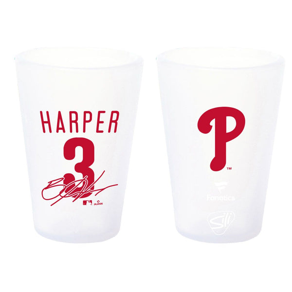 Philadelphia Phillies 1.5oz Silicone Shot Glass Bryce Harper