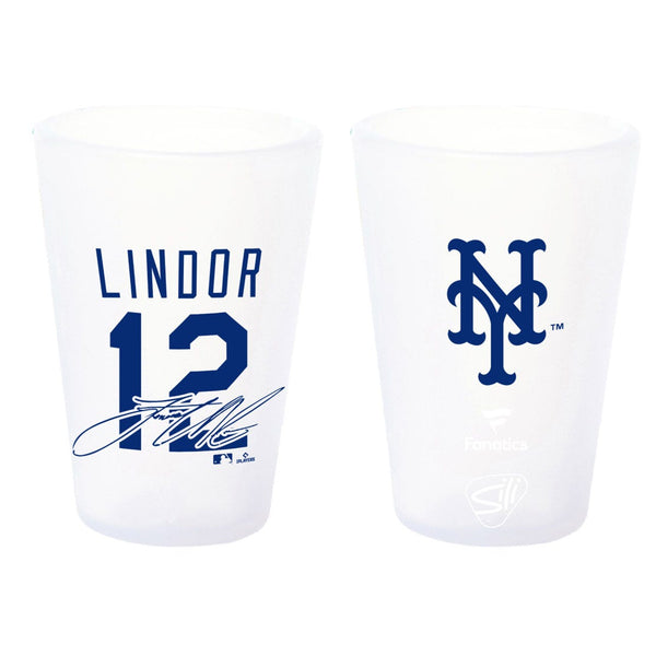 New York Mets 1.5oz Silicone Shot Glass Francisco Lindor