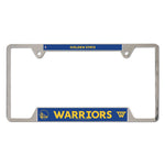 Golden State Warriors Metal License Plate Frame