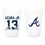 Atlanta Braves 1.5oz Silicone Shot Glass Ronald Acuna Jr.