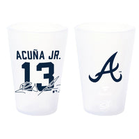 Atlanta Braves 1.5oz Silicone Shot Glass Ronald Acuna Jr.
