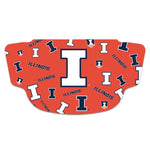 Wholesale-Illinois Fighting Illini Fan Mask Face Covers