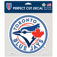 Toronto Blue Jays Primary logo Perfect Cut Color Decal 8" x 8"