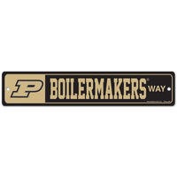 Wholesale-Purdue Boilermakers Street / Zone Sign 3.75" x 19"