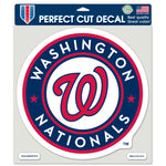 Washington Nationals Perfect Cut Color Decal 8" x 8"