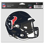 Houston Texans Multi-Use Decal -Clear Bckrgd 5" x 6"