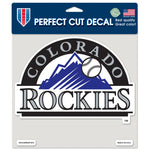 Colorado Rockies Perfect Cut Color Decal 8" x 8"