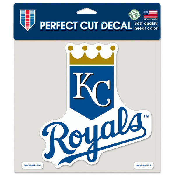 Kansas City Royals Perfect Cut Color Decal 8" x 8"
