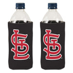 St. Louis Cardinals BLACK Can Cooler 20 oz.