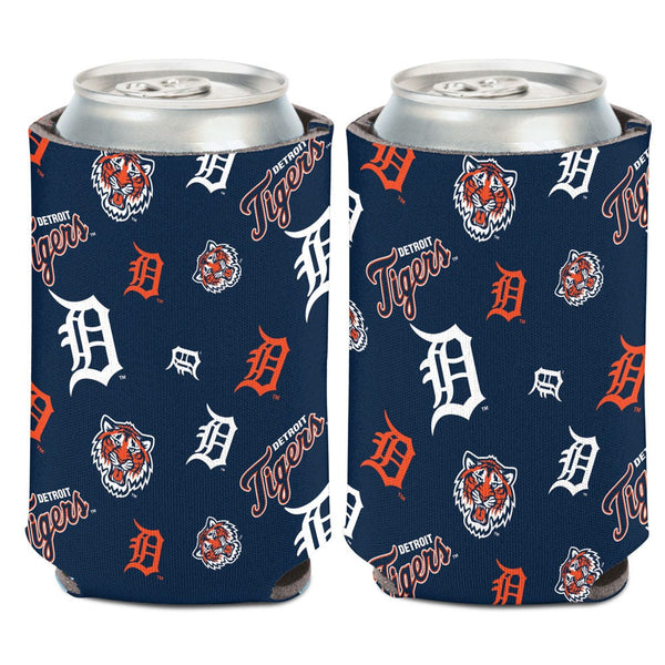 Detroit Tigers scatter Can Cooler 12 oz.