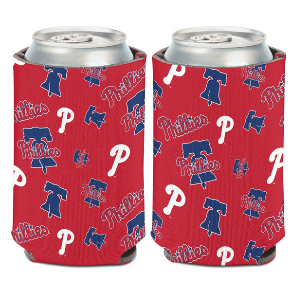 Philadelphia Phillies scatter Can Cooler 12 oz.