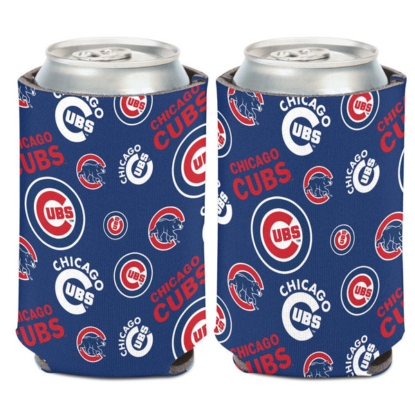 Chicago Cubs scatter Can Cooler 12 oz.