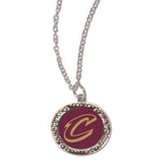 Cleveland Cavaliers Necklace w/Charm Jewelry Card