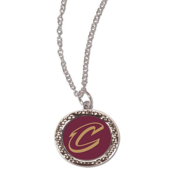 Cleveland Cavaliers Necklace w/Charm Jewelry Card
