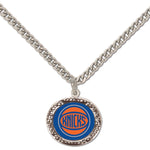 New York Knicks Necklace w/Charm Jewelry Card