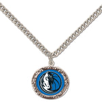 Dallas Mavericks Necklace w/Charm Jewelry Card
