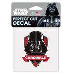 Wholesale-Louisville Cardinals / Star Wars Darth Vader Perfect Cut Color Decal 4" x 4"