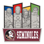 Wholesale-Florida State Seminoles / Marvel (c) 2021 MARVEL Collector Pin Jewelry Card
