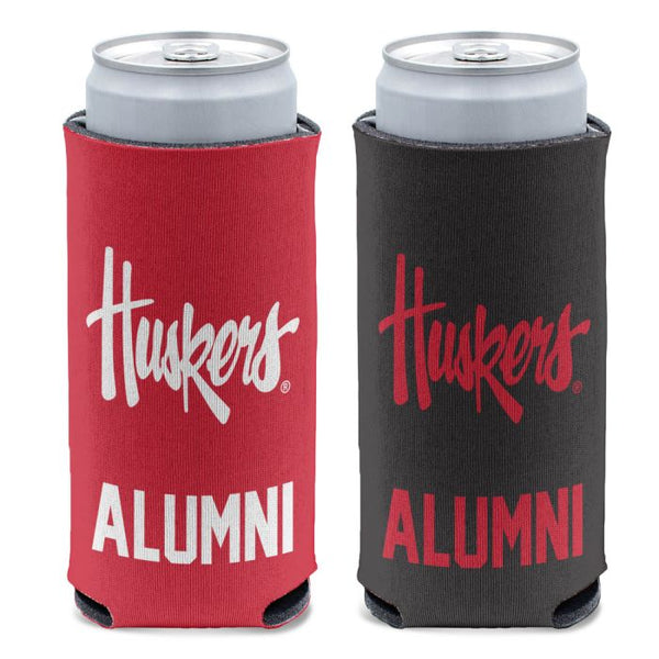 Wholesale-Nebraska Cornhuskers 12 oz Slim Can Cooler