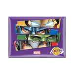 Los Angeles Lakers / Marvel (c) 2021 MARVEL Metal Magnet 2.5" x 3.5"