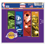 Los Angeles Lakers / Marvel (c) 2021 MARVEL Multi-Use Decal - cut to logo 5" x 6"
