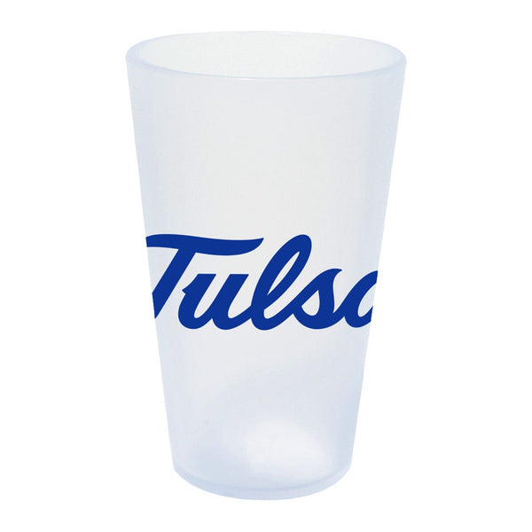 Tulsa Golden Hurricanes ICICLE 16 oz Silicone Pint Glass