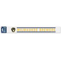 Milwaukee Brewers Perfect Cut Decals 2" x 17"