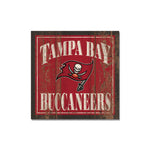 Tampa Bay Buccaneers Wooden Magnet 3" X 3"