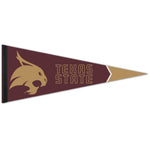 Wholesale-Texas State Bobcats Premium Pennant 12" x 30"