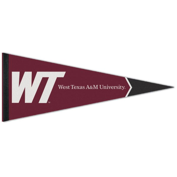 Wholesale-West Texas A&amp;M Buffaloes Premium Pennant 12" x 30"