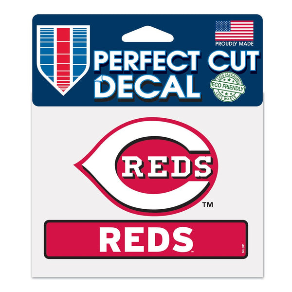 Cincinnati Reds Perfect Cut Color Decal 4.5" x 5.75"
