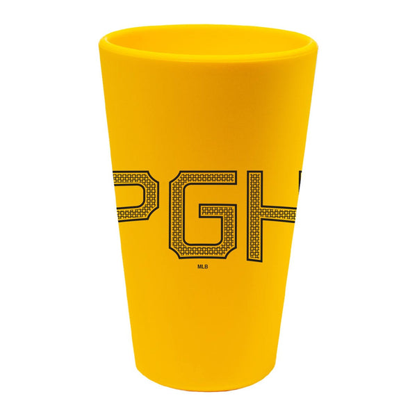 Pittsburgh Pirates / City Connect 16 oz Silicone Pint Glass