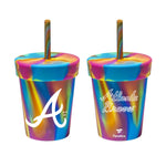 Atlanta Braves 8 oz Straw Tumbler